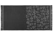 Rento saunalina Pino, must, 78 x 150 cm hind ja info | Rätikud, saunalinad | kaup24.ee