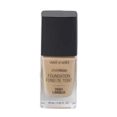 Жидкая основа под макияж Wet n Wild Photofocus Dewy, Soft Beige 30 мл цена и информация | Пудры, базы под макияж | kaup24.ee