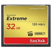 Карта памяти SanDisk CompactFlash Extreme 32ГБ120МБ/с цена и информация | Карты памяти для фотоаппаратов, камер | kaup24.ee