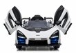 Elektriline McLaren Senna, valge hind ja info | Laste elektriautod | kaup24.ee