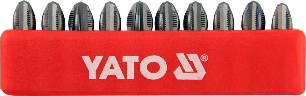 Otsikute komplekt Yato PH3x25mm 1/4", 10 tk hind ja info | Käsitööriistad | kaup24.ee