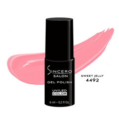 Geelküünelakk "Sincero Salon", 6 ml, SWEET JELLY, 4492 hind ja info | Küünelakid, küünetugevdajad | kaup24.ee