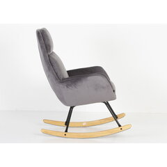 Кресло-качалка Bodega, серый цена и информация | Кресла в гостиную | kaup24.ee