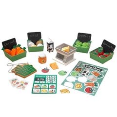 KidKraft mänguturg Farmer’s Market, 34 osa hind ja info | Tüdrukute mänguasjad | kaup24.ee
