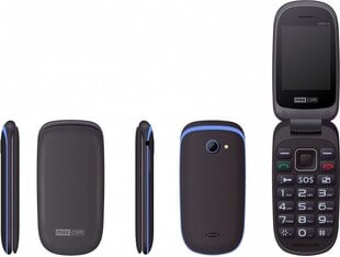 Mobiiltelefon MAXCOM MM818, Must/Sinine hind ja info | Mobiiltelefonid | kaup24.ee
