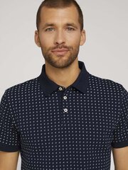 Мужская рубашка-поло Tom Tailor, 1028250*27516, тёмно-синий /белый цвет цена и информация | Мужские футболки | kaup24.ee