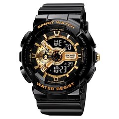 Мужские часы SKMEI 1688 BK GD Black Gold цена и информация | Мужские часы | kaup24.ee