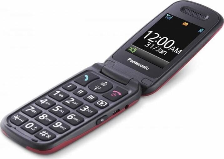 Panasonic KX-TU446EXR Red цена и информация | Telefonid | kaup24.ee