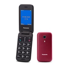 Panasonic KX-TU400EXR Red цена и информация | Мобильные телефоны | kaup24.ee