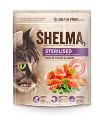 Корм для кошек Shelma sterilised cat fresh salmon 1,4 кг цена и информация | Сухой корм для кошек | kaup24.ee