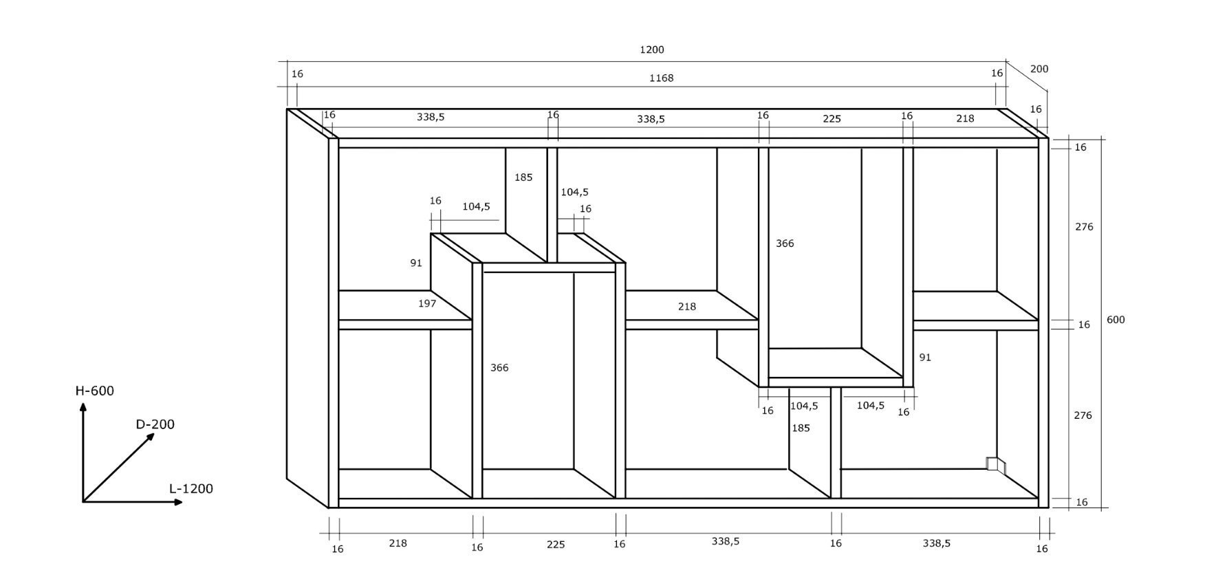 Riiul Domino C, valge hind ja info | Riiulid | kaup24.ee