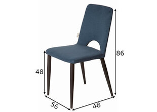 комплект из 2 стульев SIT Tom Tailor, синий цена и информация | Стулья для кухни и столовой | kaup24.ee