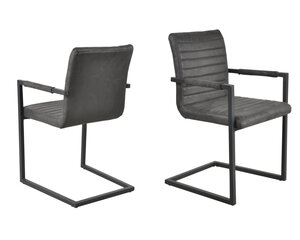 Набор столовых стульев Sit, 2 шт., черный цена и информация | Стулья для кухни и столовой | kaup24.ee