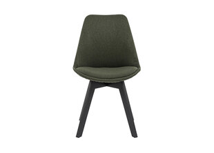 Комплект стульев 2шт., зелёный цена и информация | Стулья для кухни и столовой | kaup24.ee
