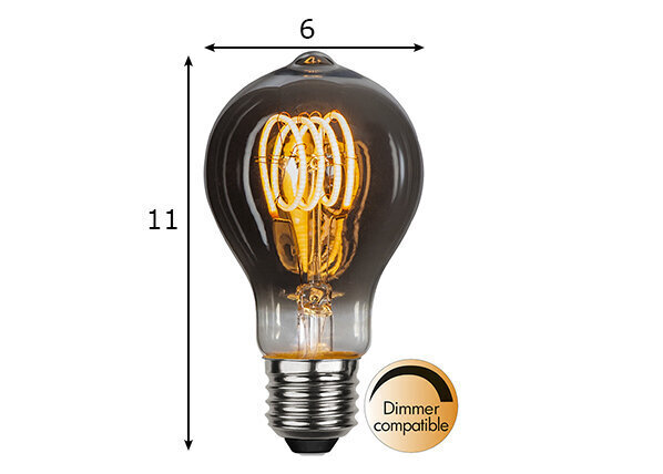 Dekoratiivne LED pirn E27 (3,7W) цена и информация | Lambipirnid, lambid | kaup24.ee