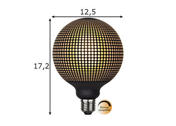 Dekoratiivne elektrupirn E27, 4W цена и информация | Lambipirnid, lambid | kaup24.ee