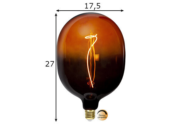 Dekoratiivne elektrupirn E27, 4W hind ja info | Lambipirnid, lambid | kaup24.ee