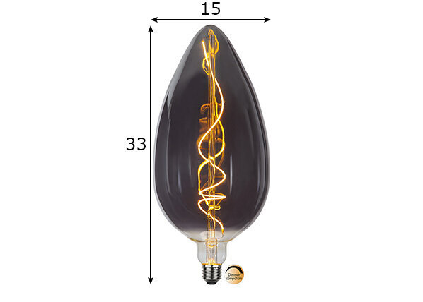 Dekoratiivne LED elektripirn E27, 5,8W цена и информация | Lambipirnid, lambid | kaup24.ee