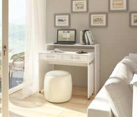 Письменный стол Zoom, белый/глянцевый цена и информация | Компьютерные, письменные столы | kaup24.ee
