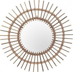 Декоративное зеркало Intesi Altea, коричневое цена и информация | Подвесные зеркала | kaup24.ee