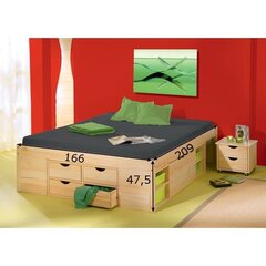 Комплект Claas 140 x 200 см цена и информация | Кровати | kaup24.ee