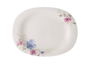 Сервировочное блюдо Villeroy & Boch Mariefleur Gris Basic, 34 см, 0,5 л цена и информация | Посуда, тарелки, обеденные сервизы | kaup24.ee