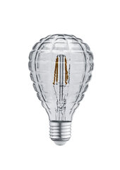 Valgusallikas cristal ümar LED filament 903 E27 4W 140lm 3000K smoke hind ja info | Lambipirnid, lambid | kaup24.ee
