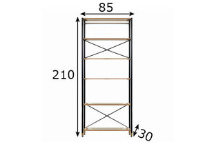 Гардеробная система/полка цена и информация | Стеллажи, полки | kaup24.ee