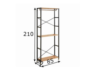 Гардеробная система/ вешалка  цена и информация | Полки | kaup24.ee