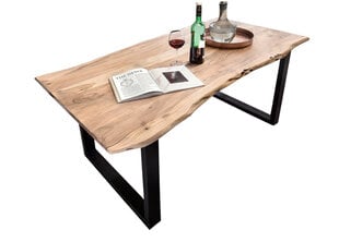 Стол SIT Tische, коричневый/черный цена и информация | Кухонные и обеденные столы | kaup24.ee