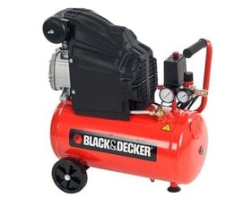 Воздушный компрессор Black&Decker BD205/24, 24 л цена и информация | Компрессоры | kaup24.ee