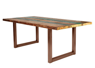 Oбеденный стол Tisch 100x180 см, антично-коричневый цена и информация | Кухонные и обеденные столы | kaup24.ee