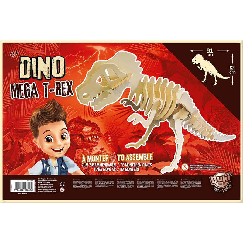 Buki 3D Mega dinosaurus hind ja info | Poiste mänguasjad | kaup24.ee