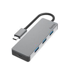 USB-хаб Hama 4 x USB 3.2 Gen 2 USB-C цена и информация | Адаптеры и USB-hub | kaup24.ee