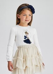 Рубашка для детей Mayoral 4002*79, белая цена и информация | Рубашки для девочек | kaup24.ee