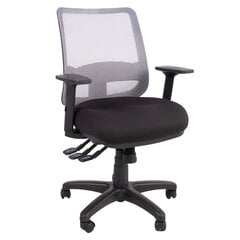 Рабочее кресло SAGA, чёрное цена и информация | Офисные кресла | kaup24.ee