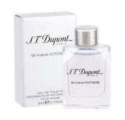 Dupont 58 Avenue Montaigne EDT meestele 5 ml hind ja info | Meeste parfüümid | kaup24.ee