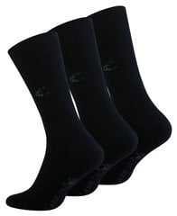 Мужские носки из чесаного хлопка Clark Crown premium, 3 пары, черные цена и информация | Мужские носки | kaup24.ee