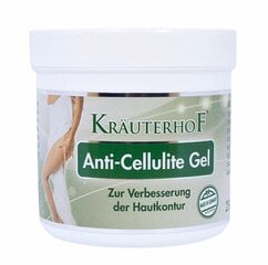 Tselluliidivastane geel Kräuterhof, 250 ml цена и информация | Антицеллюлитные кремы, средства для упругости кожи | kaup24.ee