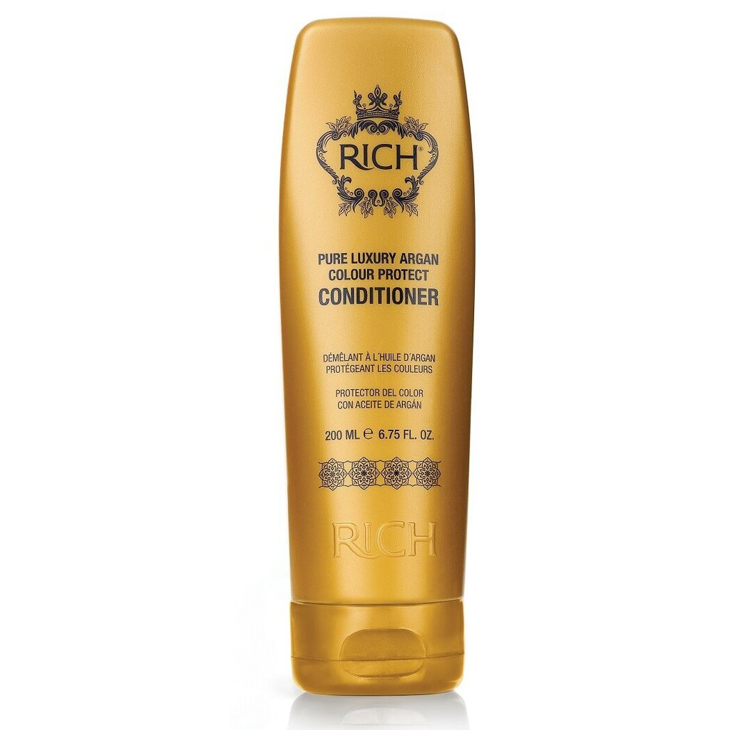 RICH Pure Luxury Argan Colour Protect palsam 200 ml hind ja info | Juuksepalsamid | kaup24.ee