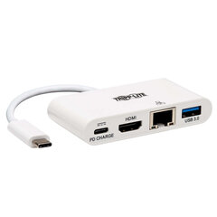 Tripp Lite USB-C Dock U444-06N-H4GU-C Single Display цена и информация | Адаптеры и USB-hub | kaup24.ee