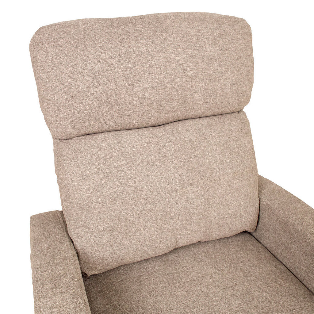 Tugitool Enigma manuaalne recliner 68x91xH100cm, beež цена и информация | Tugitoolid ja tugitoolvoodid | kaup24.ee