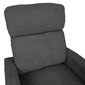 Tugitool Enigma manuaalne recliner 68x91xH100cm, hall цена и информация | Tugitoolid ja tugitoolvoodid | kaup24.ee