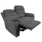 Diivan Mimi 2-kohaline 153x93xH102cm, elektriline recliner, hall цена и информация | Tugitoolid ja tugitoolvoodid | kaup24.ee