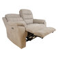 Diivan Mimi 2-kohaline 153x93xH102cm, elektriline recliner, beež hind ja info | Tugitoolid ja tugitoolvoodid | kaup24.ee