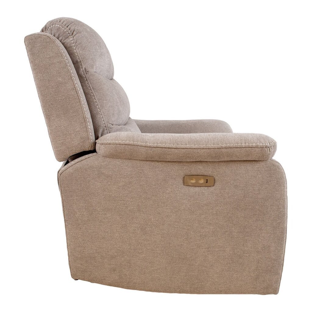 Tugitool Mimi elektriline recliner 92x93xH102cm, beež цена и информация | Tugitoolid ja tugitoolvoodid | kaup24.ee