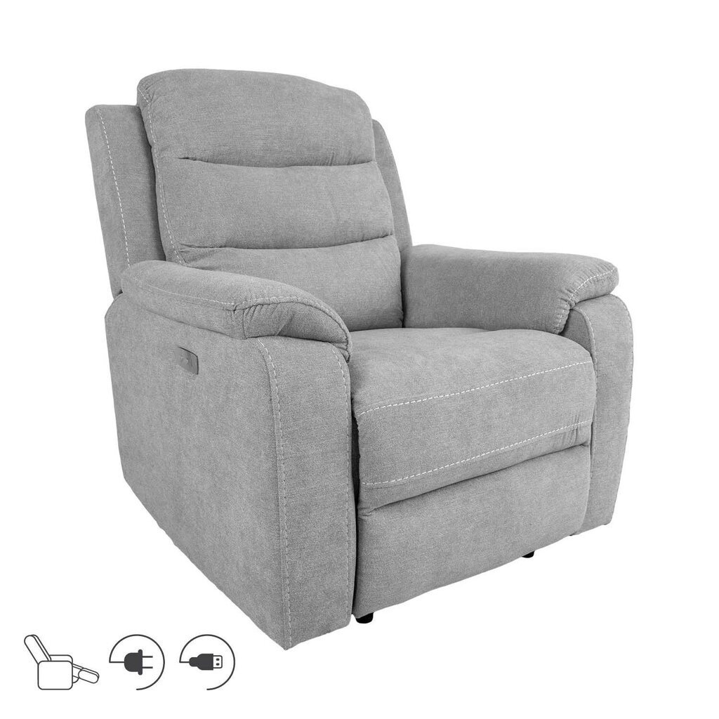 Tugitool Mimi elektriline recliner 92x93xH102cm, beež hind ja info | Tugitoolid ja tugitoolvoodid | kaup24.ee