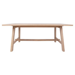 Обеденный стол Bergen 220x95xH75 см, натуральный шпон дуба цена и информация | Кухонные и обеденные столы | kaup24.ee