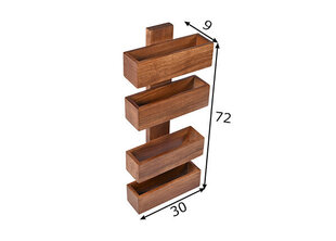 Настенная полка, манго цена и информация | Полки | kaup24.ee