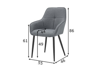 Söögitool, hall hind ja info | Söögilaua toolid, köögitoolid | kaup24.ee